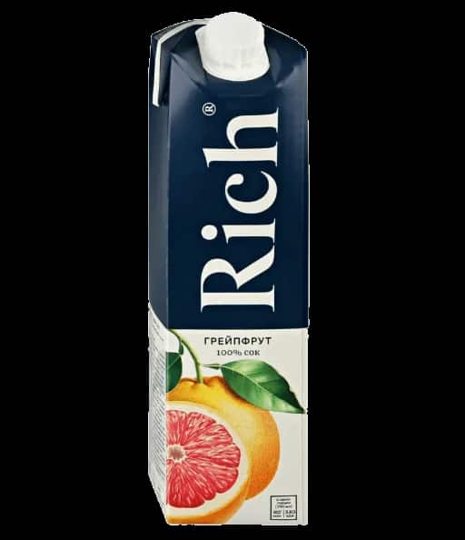 Фото товара: сок Rich грейпфрут